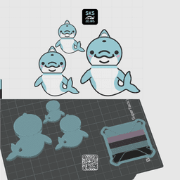 The Complete Dolphin Fidget Pack 3d model