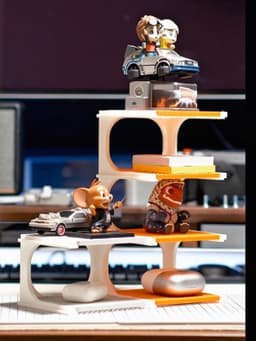 GridStack Modular Shelf 3d model