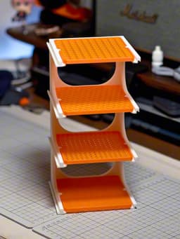 GridStack Modular Shelf 3d model