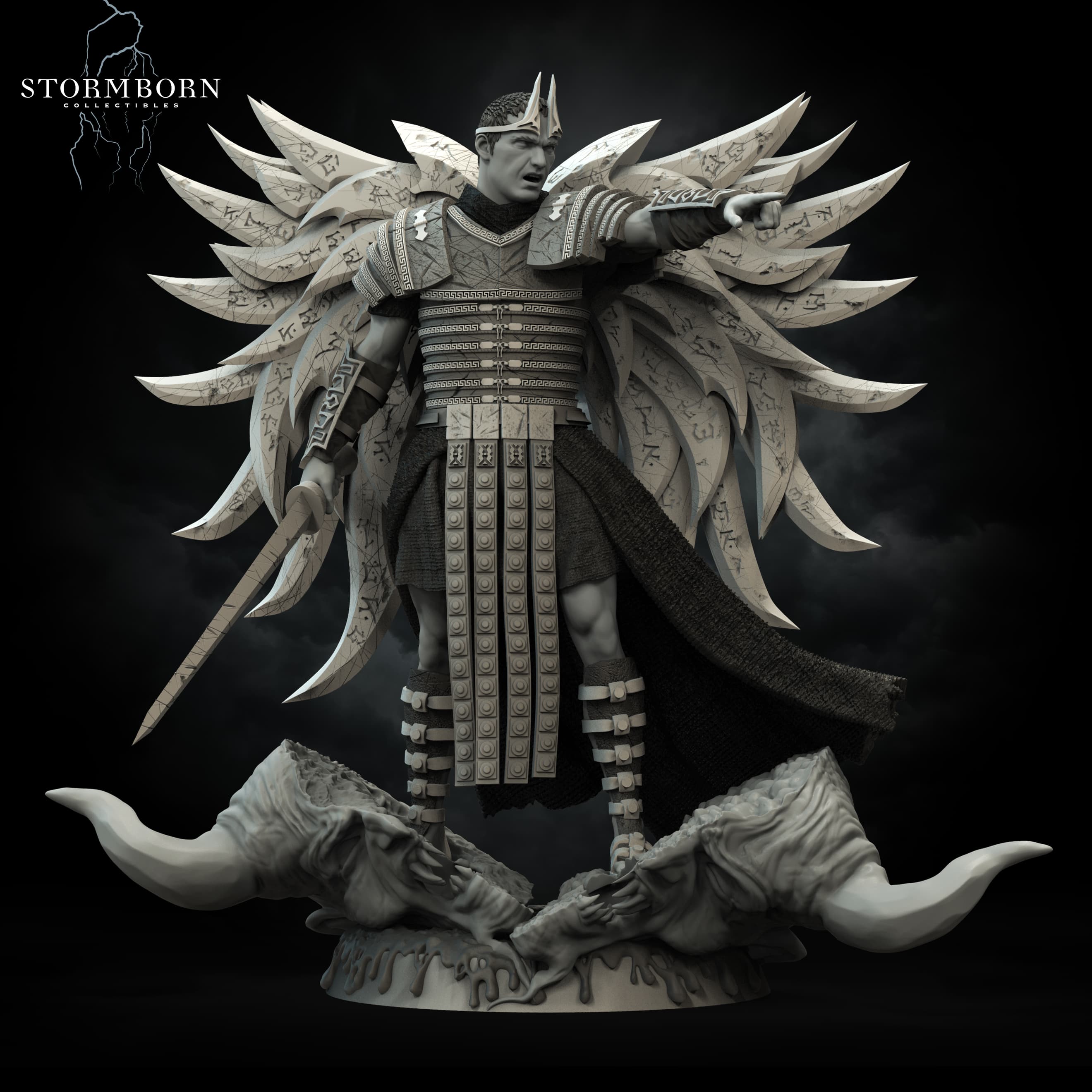 (75mm) Jarek, Angelic General 3d model