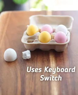 Easter Egg Clickers - Egg Fidget Clicker - Ludo toy 3d model