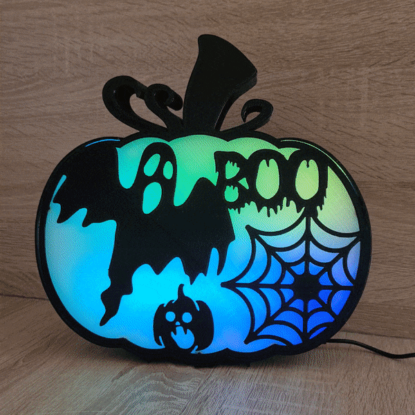 HALLOWEEN PUMPKIN LED LAMP 3d model