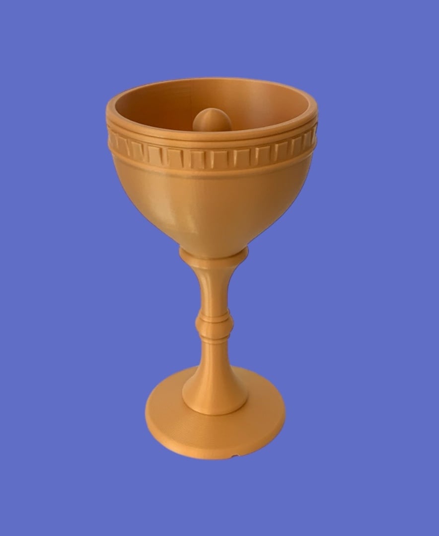 Pythagoras Cup - Greedy Cup 3d model