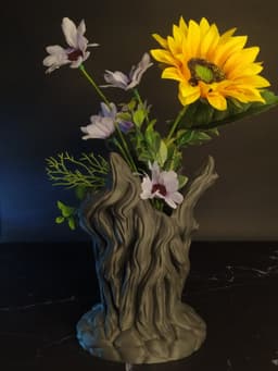 VASE OF REBIRTH - WILD SOUL - Fantasy Root Vase (200mm) - STL + 3MF 3d model