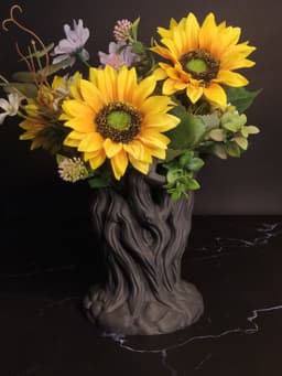 VASE OF REBIRTH - WILD SOUL - Fantasy Root Vase (200mm) - STL + 3MF 3d model