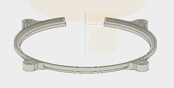 Goodman Zone Mods Apollo 11 Lens Mount 3d model