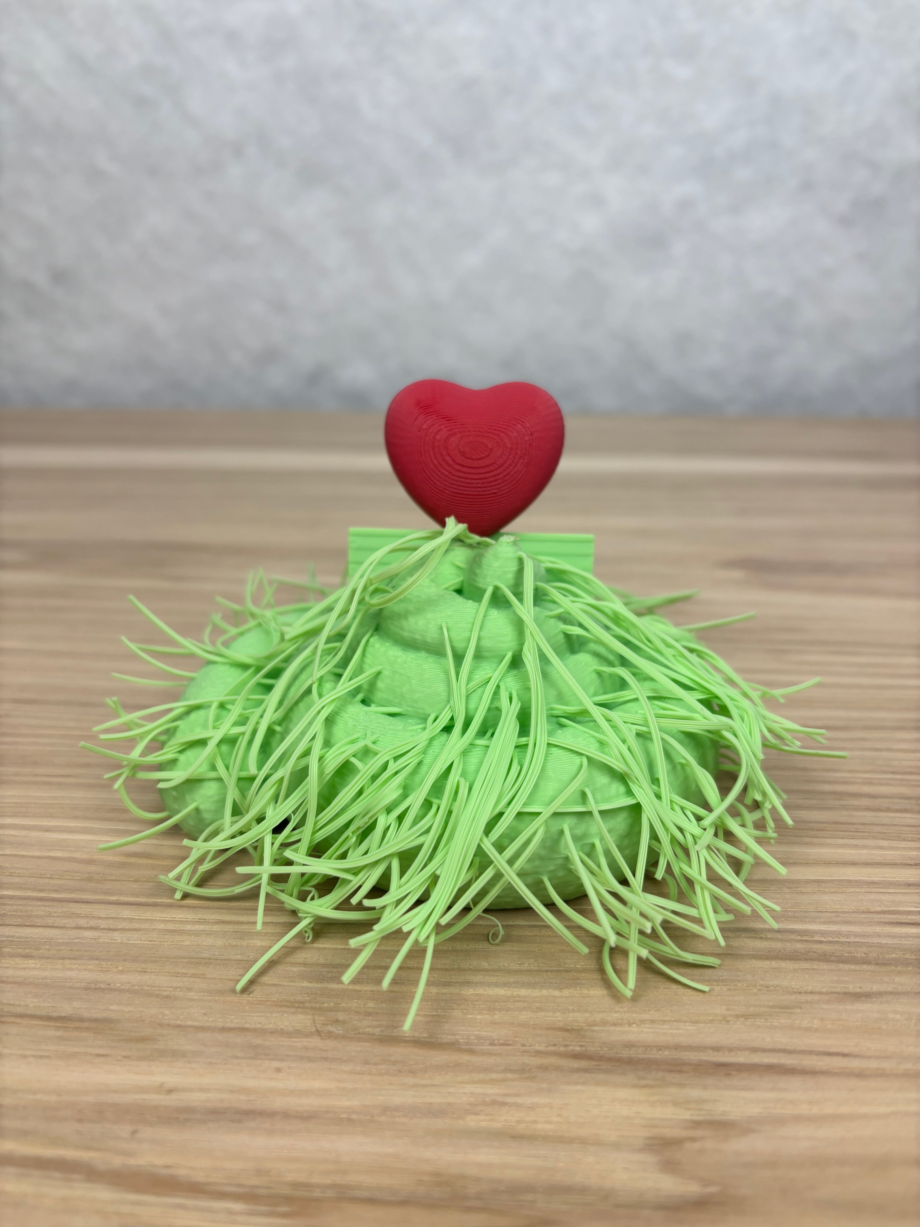 Grinch Poo Gift Card Holder 3d model