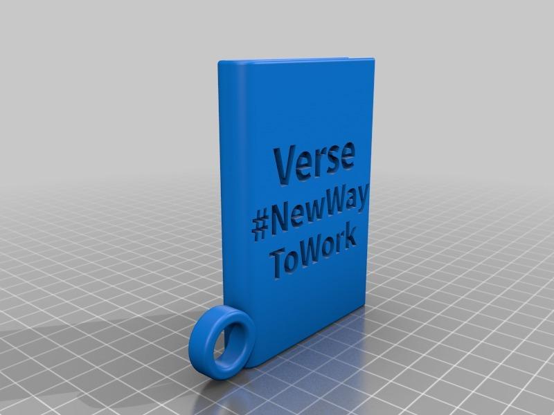 PorteClés Verse #NewWayToWork 3d model