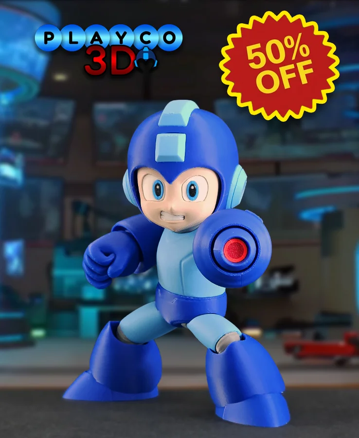 Mega Man 3d model