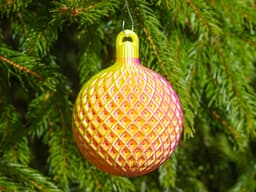 Christmas Ball - Super Fine Lattice 3d model