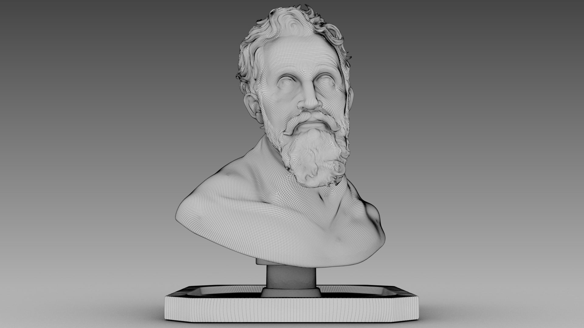 Michelangelo 3d model