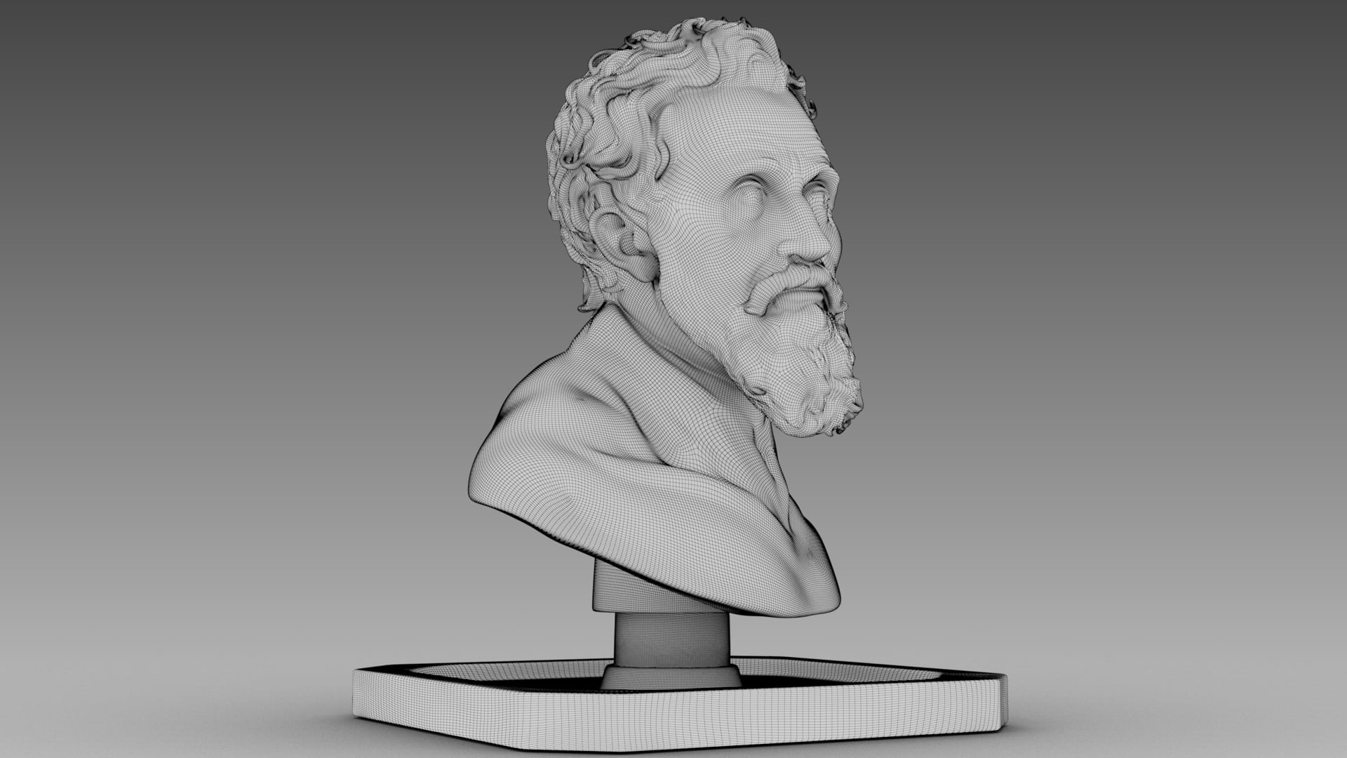 Michelangelo 3d model