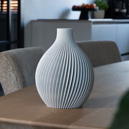 Vase SUSAN - Spherical Spiral Vase 3d model