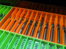 Endmill, Reamer, Drill storage boxes 3d model