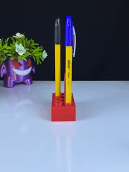 Lego Brick Pencil Holder 3d model