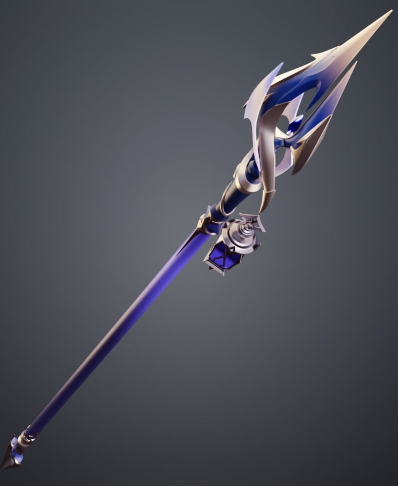 Flin's Spear - Genshin Impact 3d model