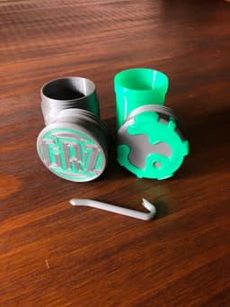 Barrel Grinder GRZ 3d model