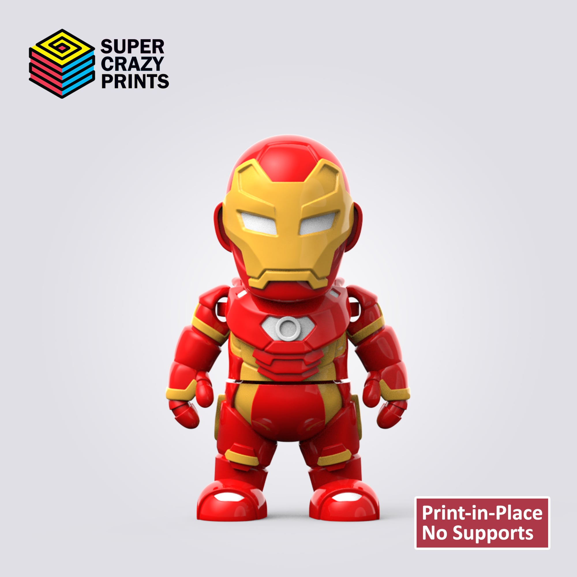 Flexi Ironman 3d model