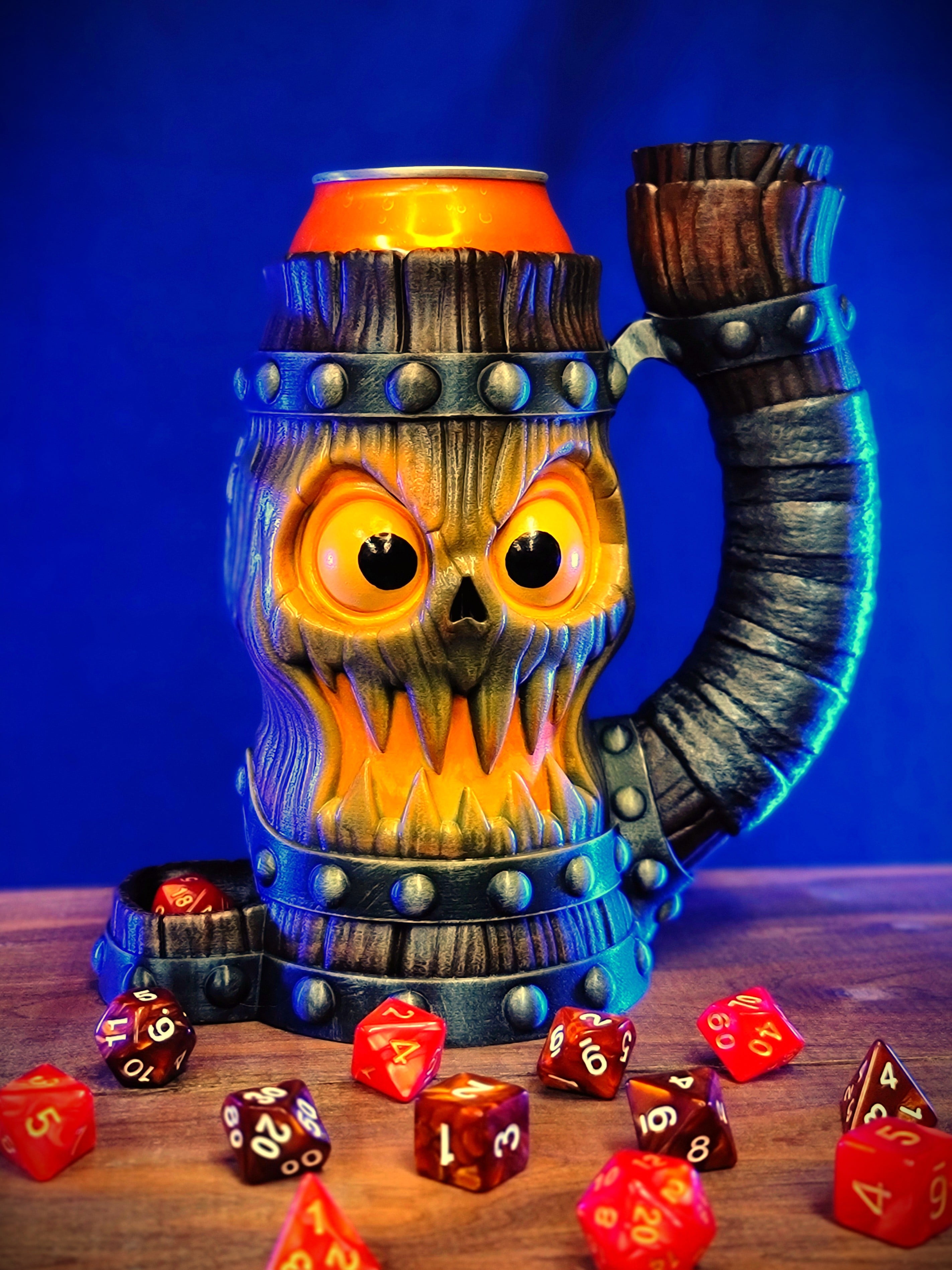 Spooky Monster Mug Dice Tower 3d model