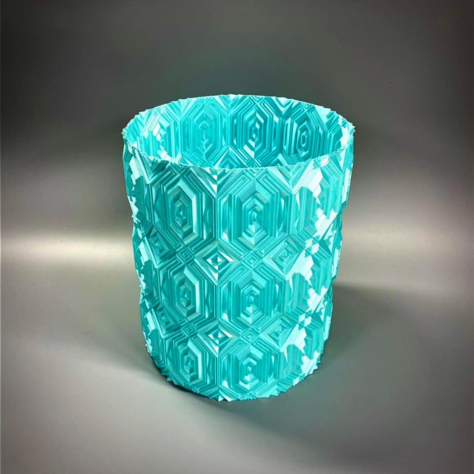 Gem Ripple Vase 3d model