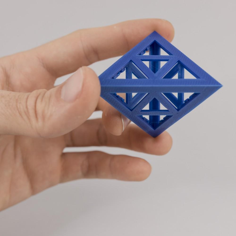 Tetrahedrons // Folding Polyhedra 3d model