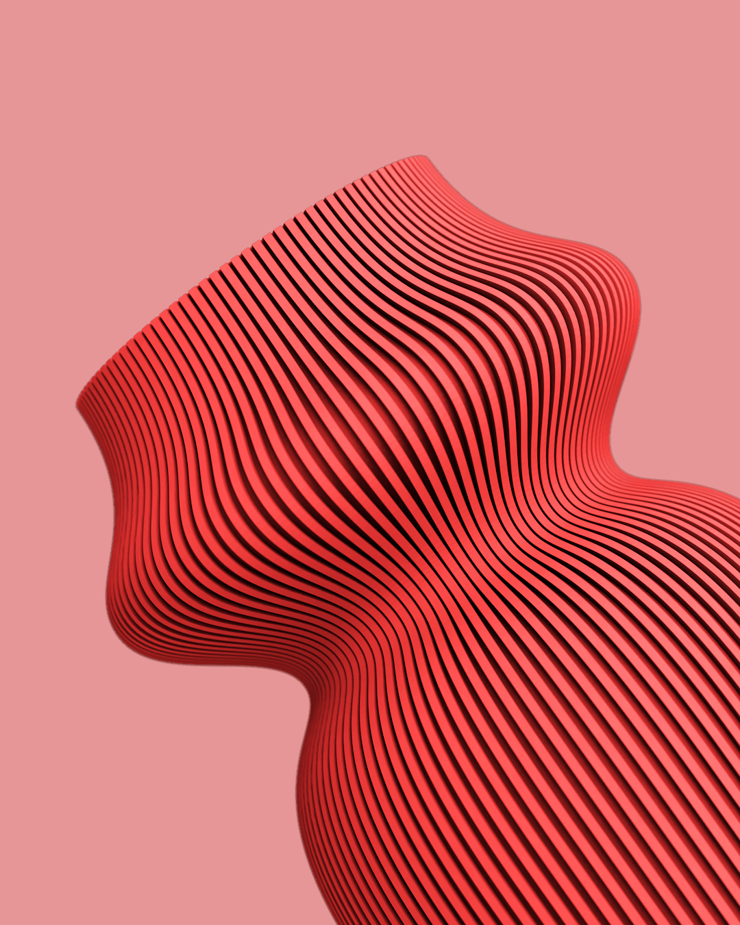 H33WORKS Wobble Vase 3d model