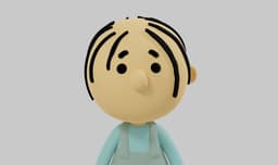 Pig Pen (Peanuts) 3d model