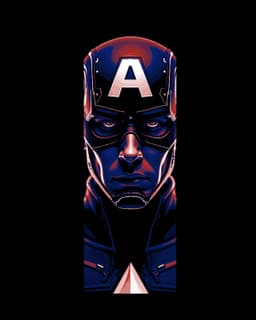 the blueprints and designs to creating captain America - Fanart Set of Bookmarks 3d model
