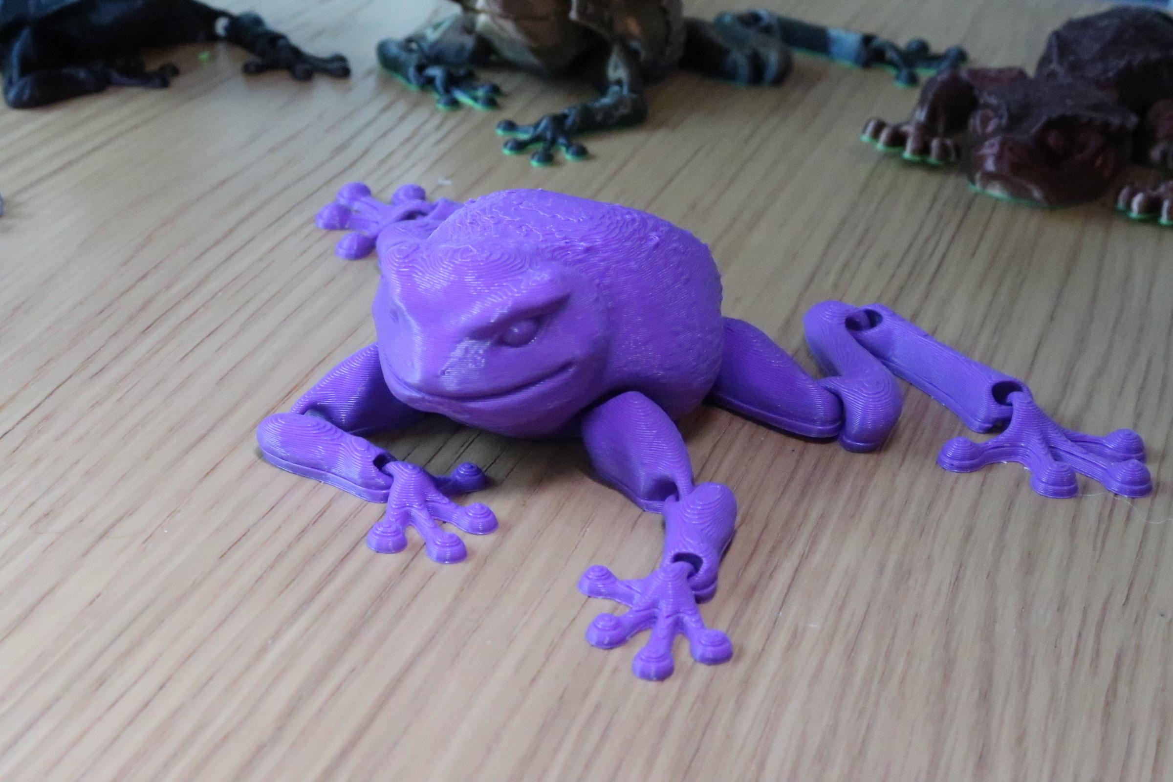 Flexi Toad 3d model