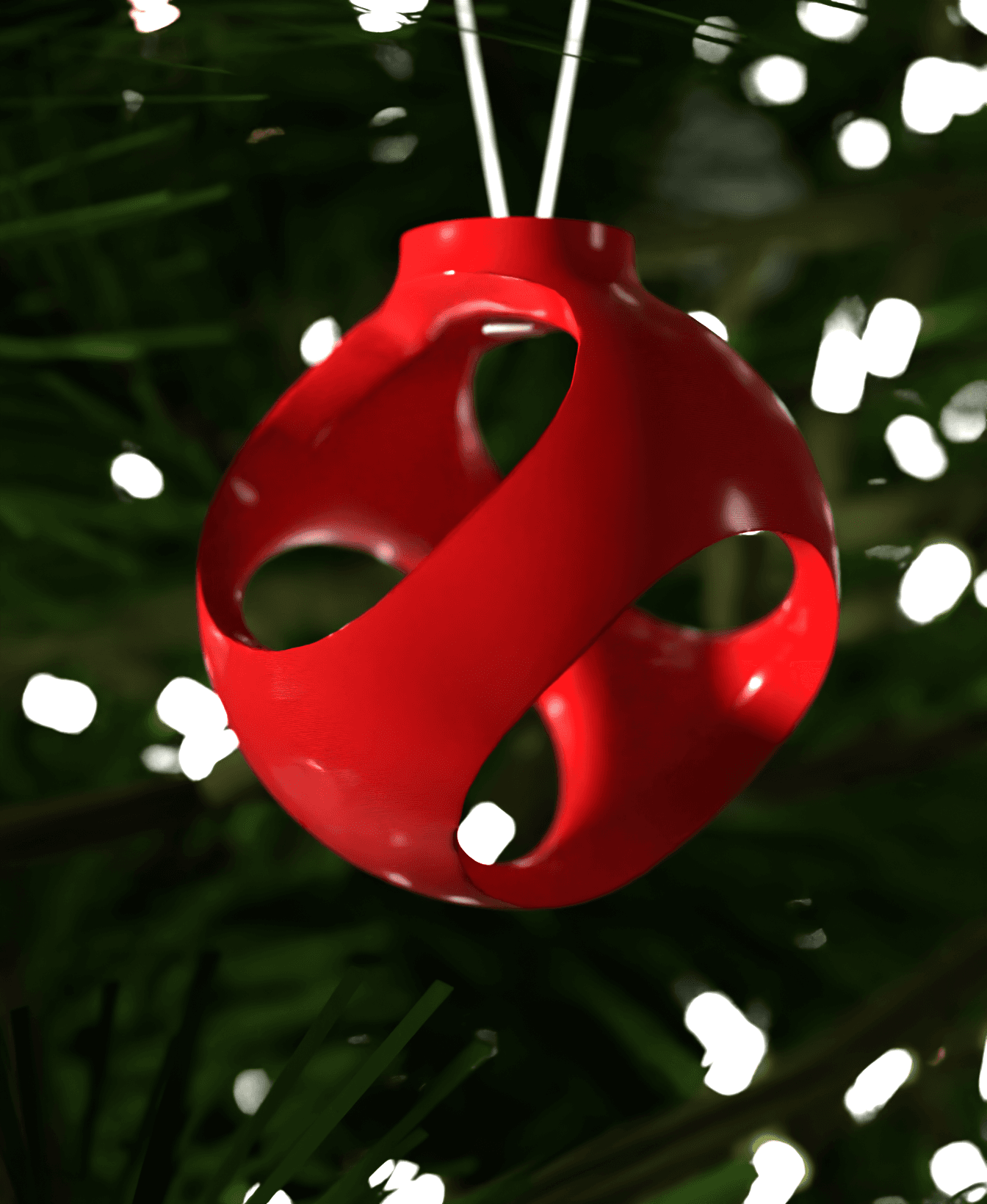Christmas Ornament Cosy Gems 005 3d model