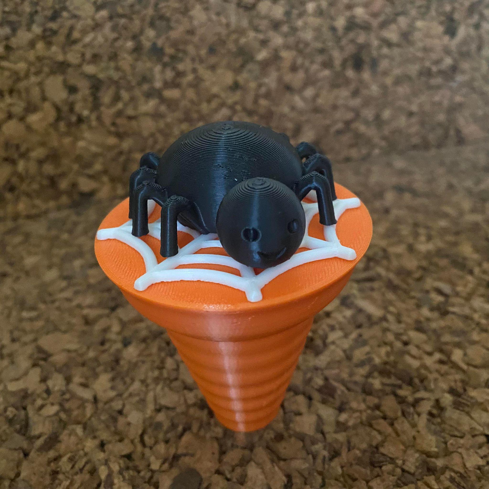 Halloween Spider Ice cream 3d model