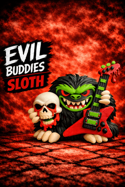 Sloth - Evil Buddies 3d model