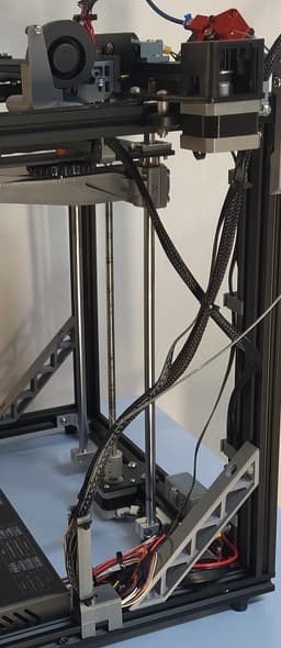 Cable management cable holder for X- Y-cable Ender 5 / Kabel Kabelmanagement Kabelhalter für X- Y-Kabel Ender 5 3d model