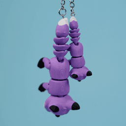 Flexi Fox | Print-in-place | No Support 3d model