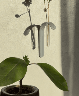 FLOAT Wall Vase | Minimalist 3D Printed Decor 3d model