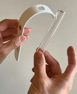 FLOAT Wall Vase | Minimalist 3D Printed Decor 3d model
