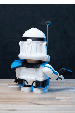 Chunktain Rex - Star Wars Kit | No Supports, No AMS, No Glue 3d model
