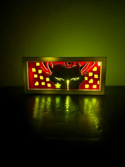 X Hunter X Hisoka - LED Lightbox - NO AMS NEEDED 3d model