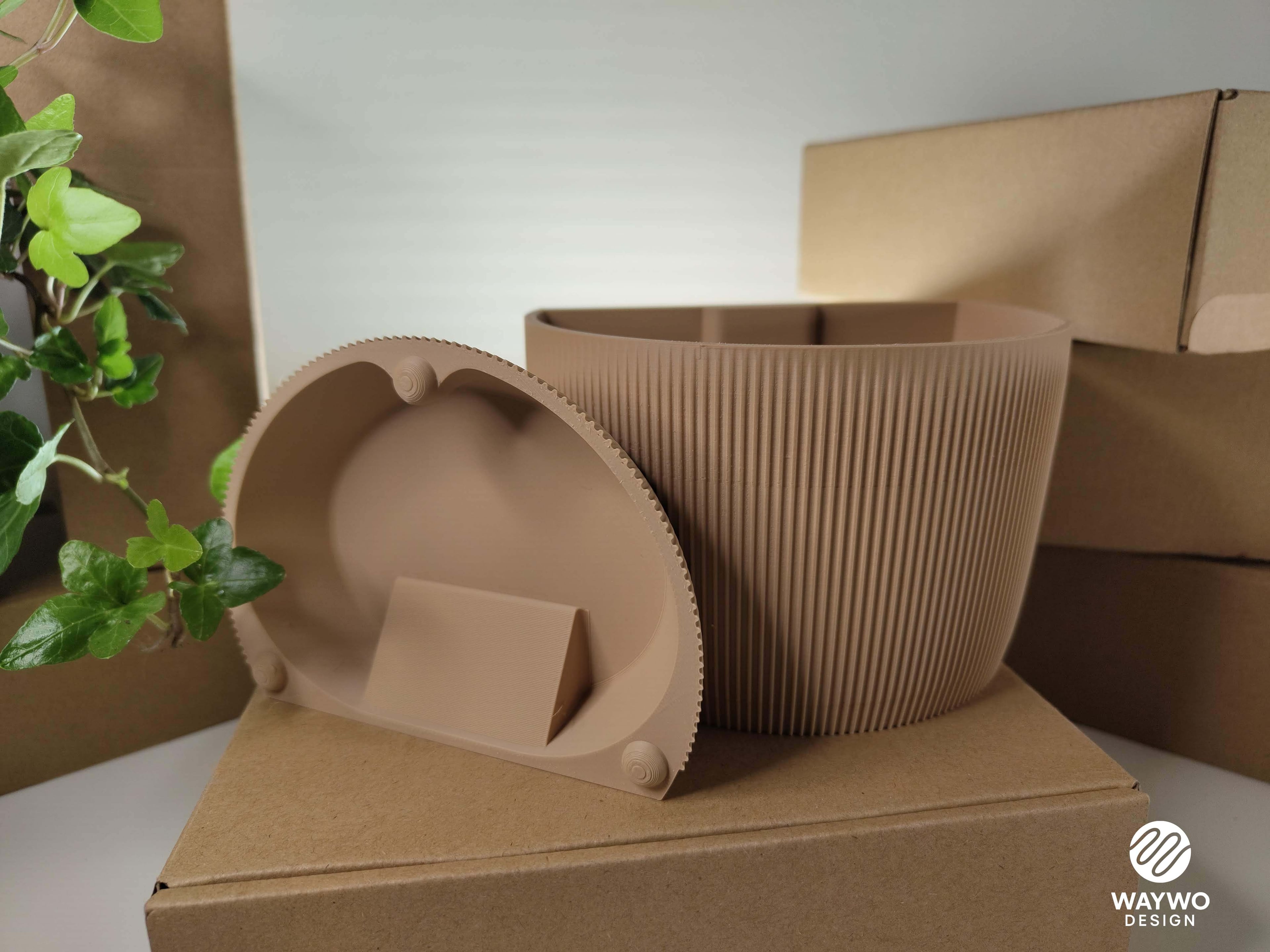 Wall hanging planter 3d model