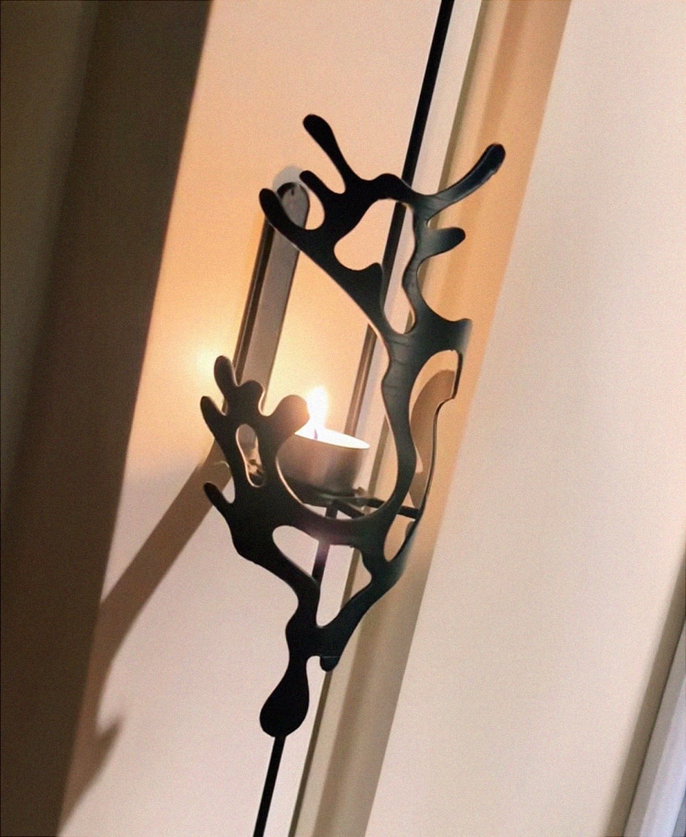 Magnetic Candle Holder Sculpture 3d model