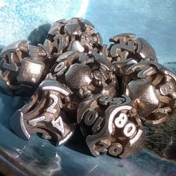 Chord Dice Set with Decader 3d model