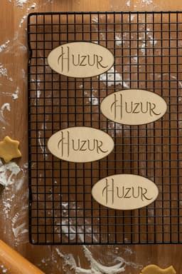 Huzur Cookie Cutter, Biscuit Cutter 3d model