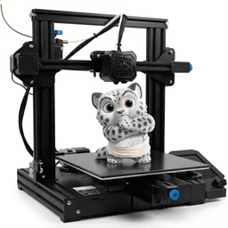 Snow Leopard Kung Fu Panda 3d model