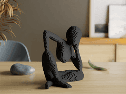 Celestial Resonance Bricked textured and Smooth 3d model