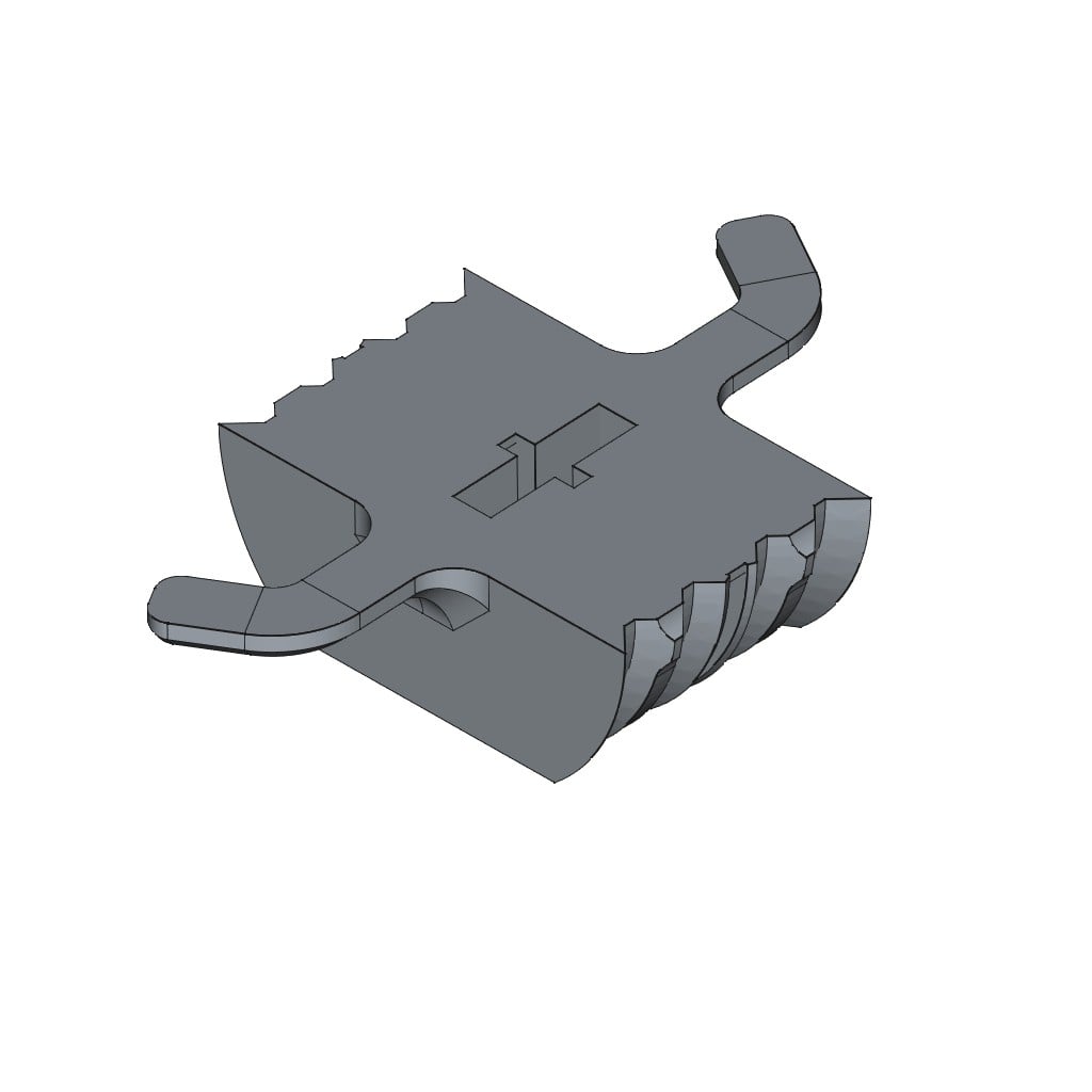 D-LOCK_LARGE-HOOK.3DX5X4-120 3d model