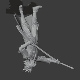 Akechi Mitsuhide Samurai 3d model
