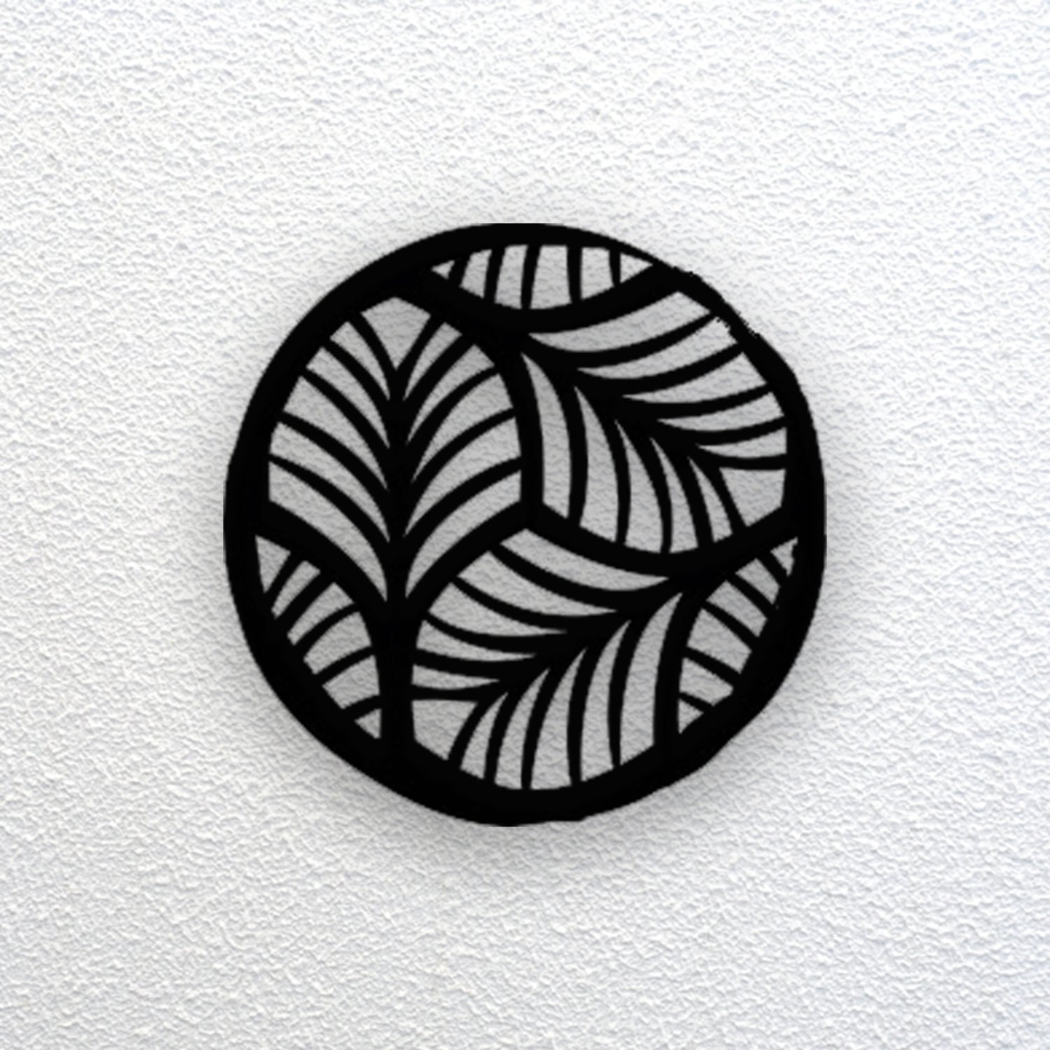 Leaf Wall Art 3d model
