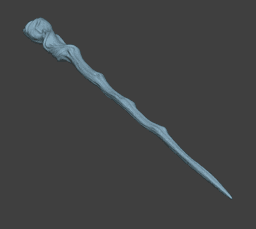 Wood Stick Magic Wand 3d model