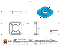 Horizontal Expansion Calibration Figures 3d model