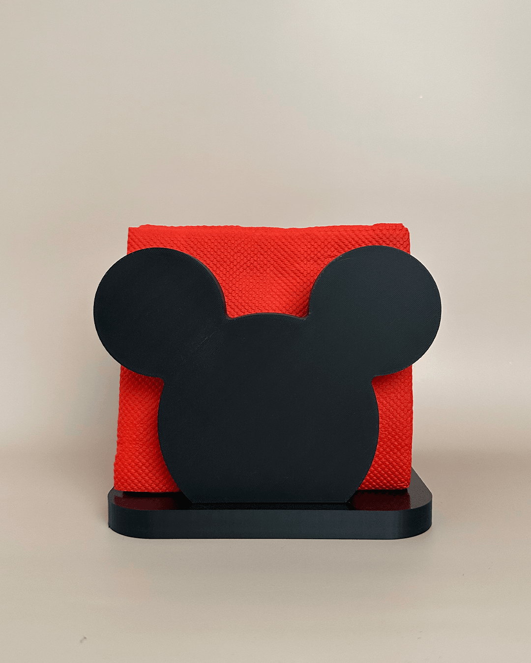 Minimal Mickey Napkin Stand 3d model